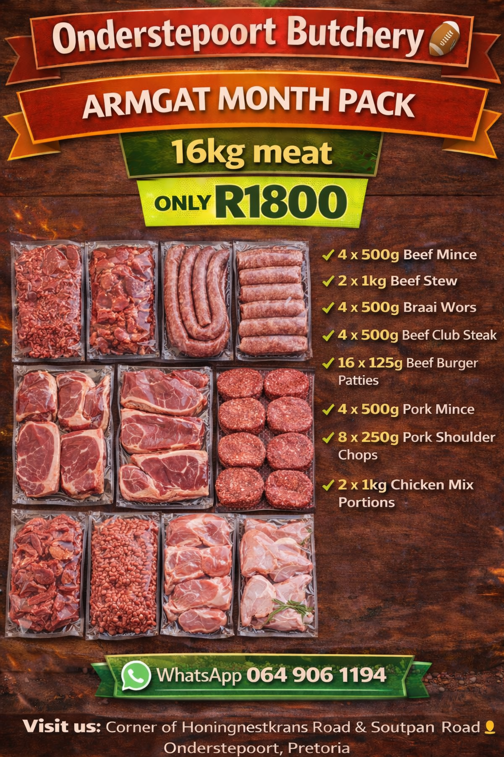 MONTH PACK # ARMGAT MONTH PACK (16KG)