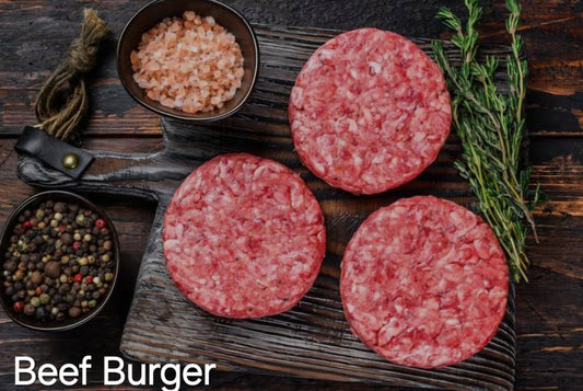 BEEF BURGER PATTIES (8 X 125g)