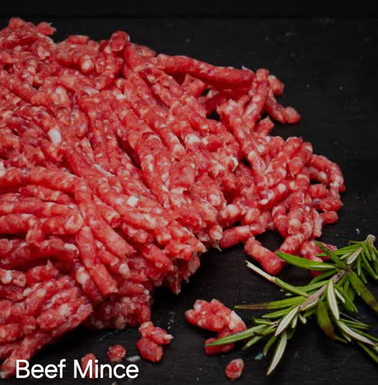 BEEF TOP SIDE MINCE (2 X 500g)
