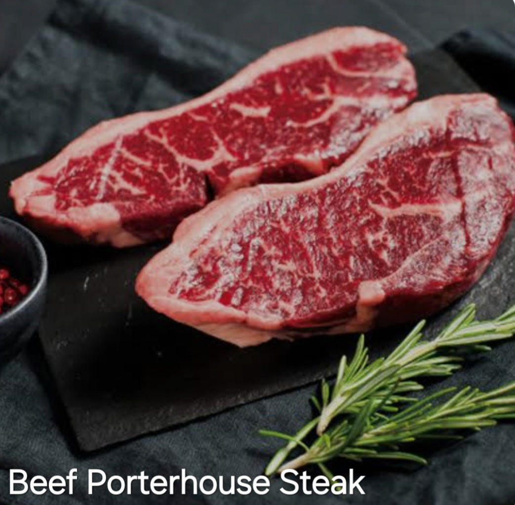 BEEF STEAK, PORTERHOUSE STEAK (1 X 250g)
