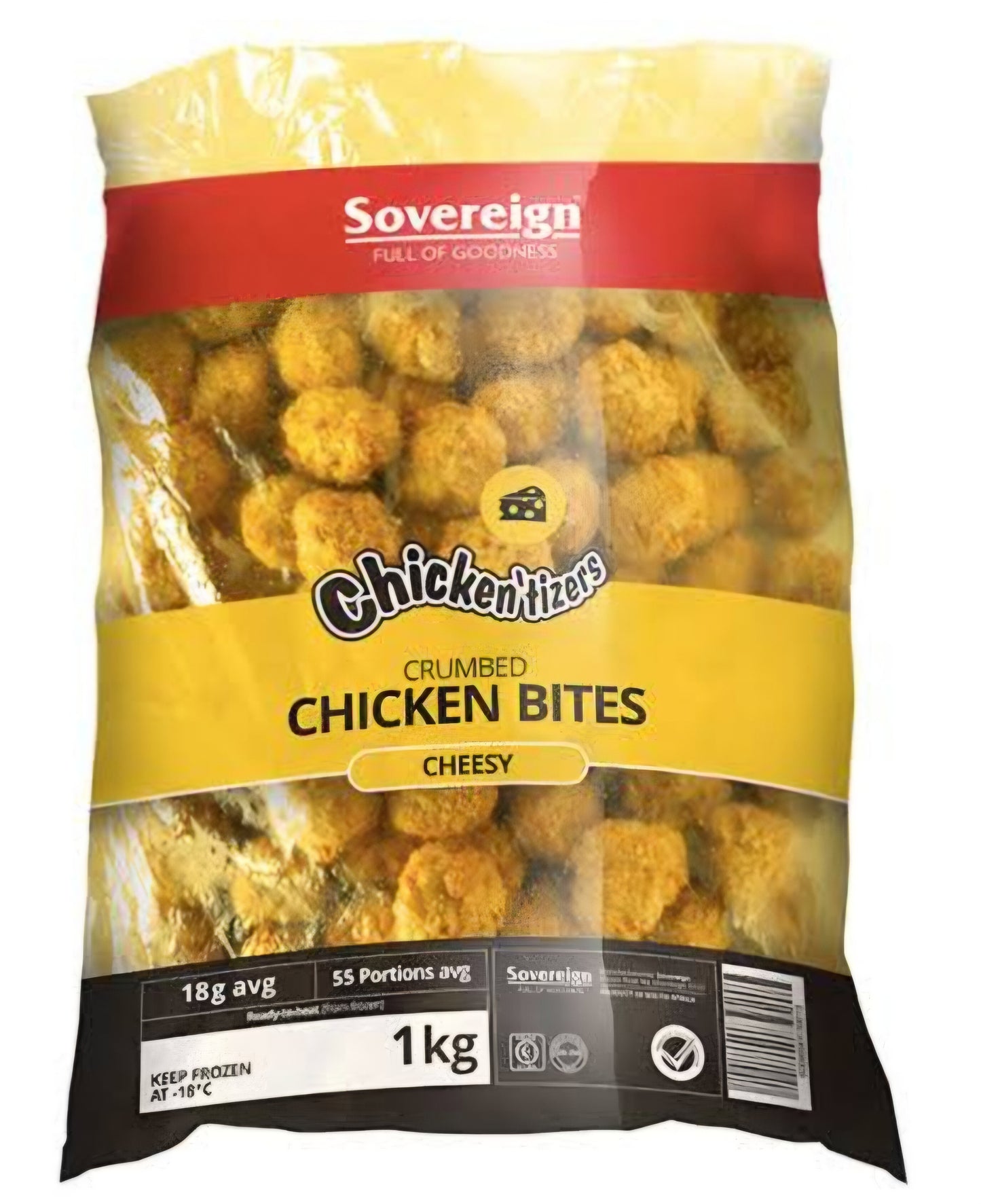 SOVEREIGN CRUMB CHICKEN BITES (1 X 1kg)