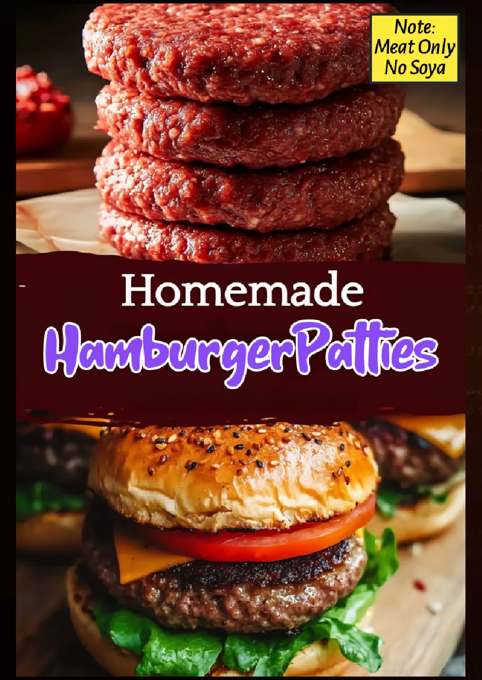 BEEF BURGER PATTIES