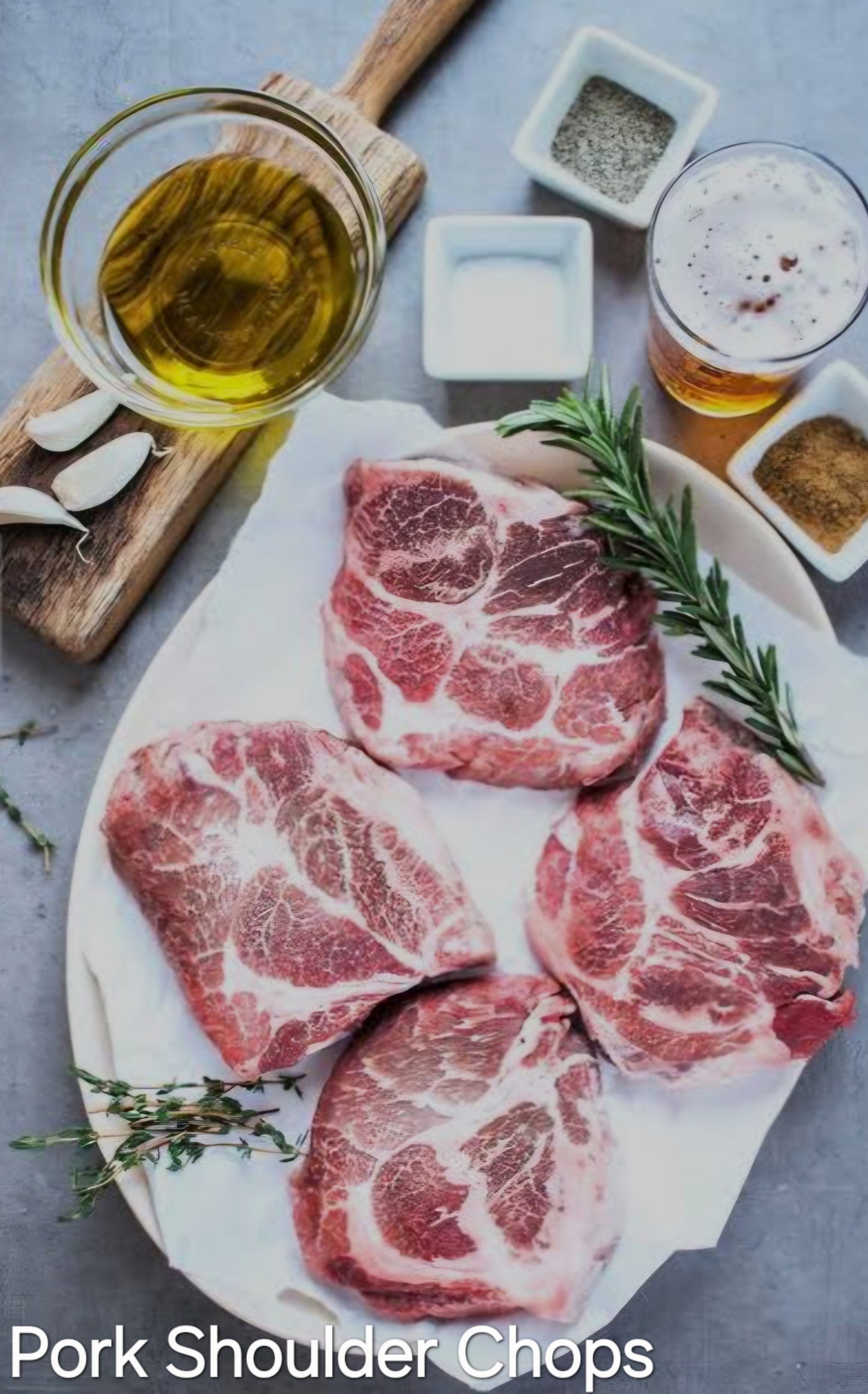 PORK CHOP, SHOULDER CHOPS (1 X 1kg)