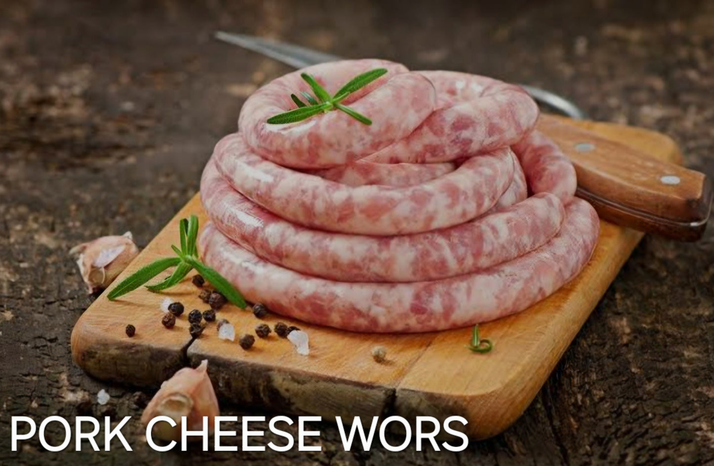 PORK CHEESE WORS (2 X 500g)