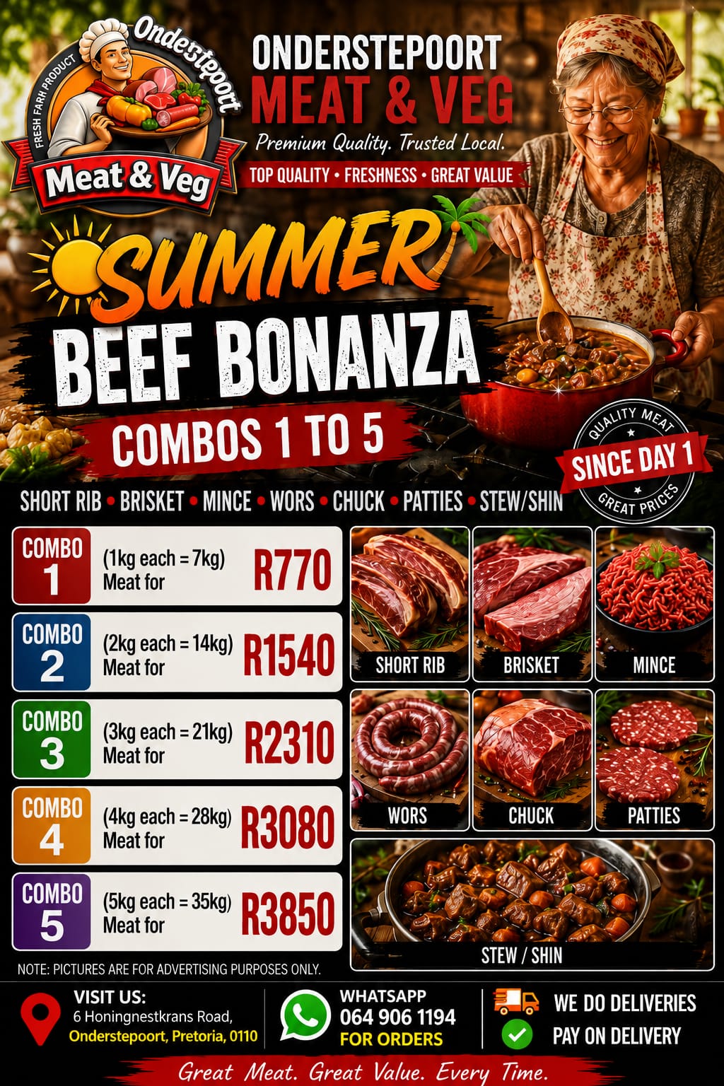 SUMMER BEEF BONANZA COMBO #4 R3080