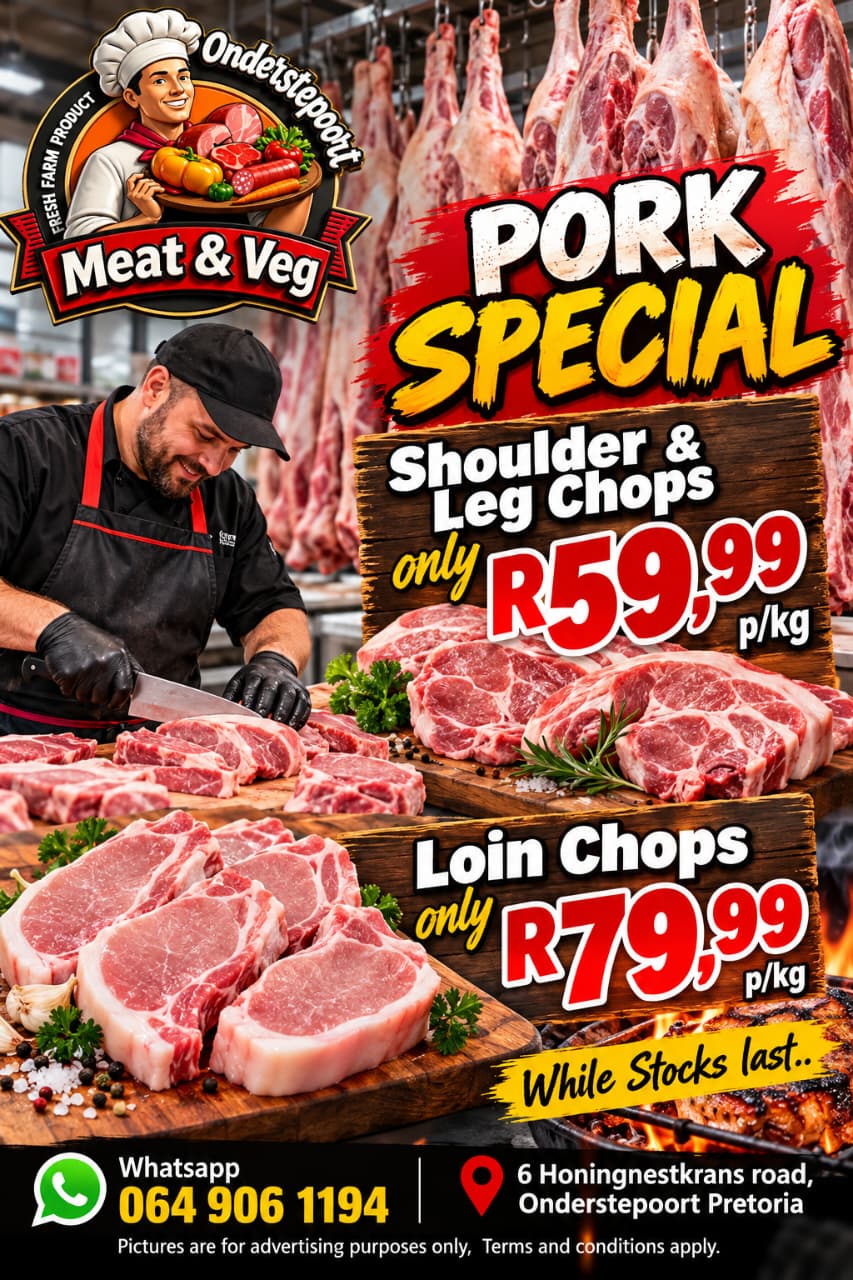 PORK SPECIAL/SHOULDER CHOPS