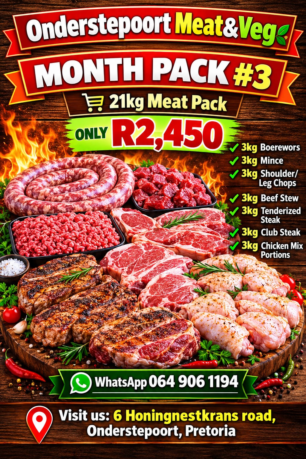 MONTH PACK # 3 (21kg)