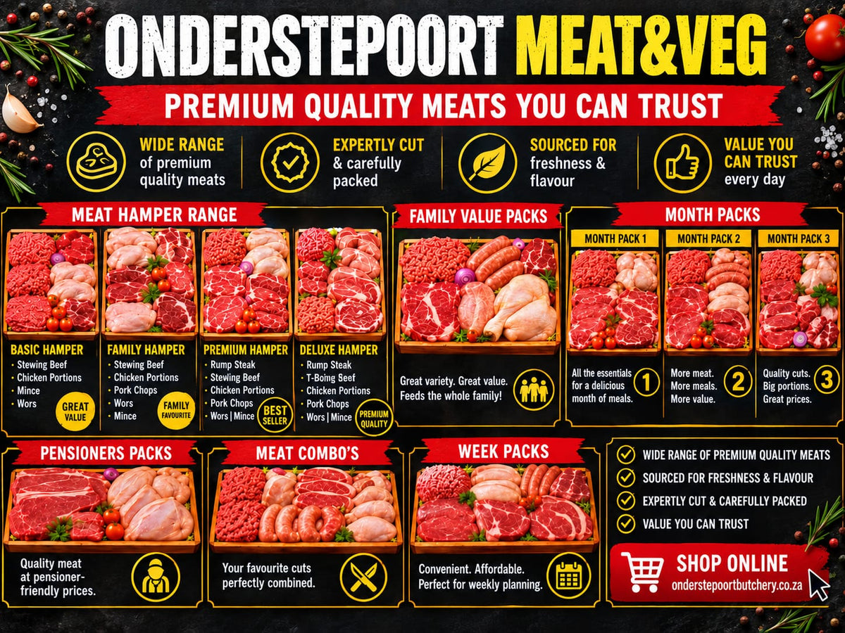MONTH PACK & MEAT HAMPERS