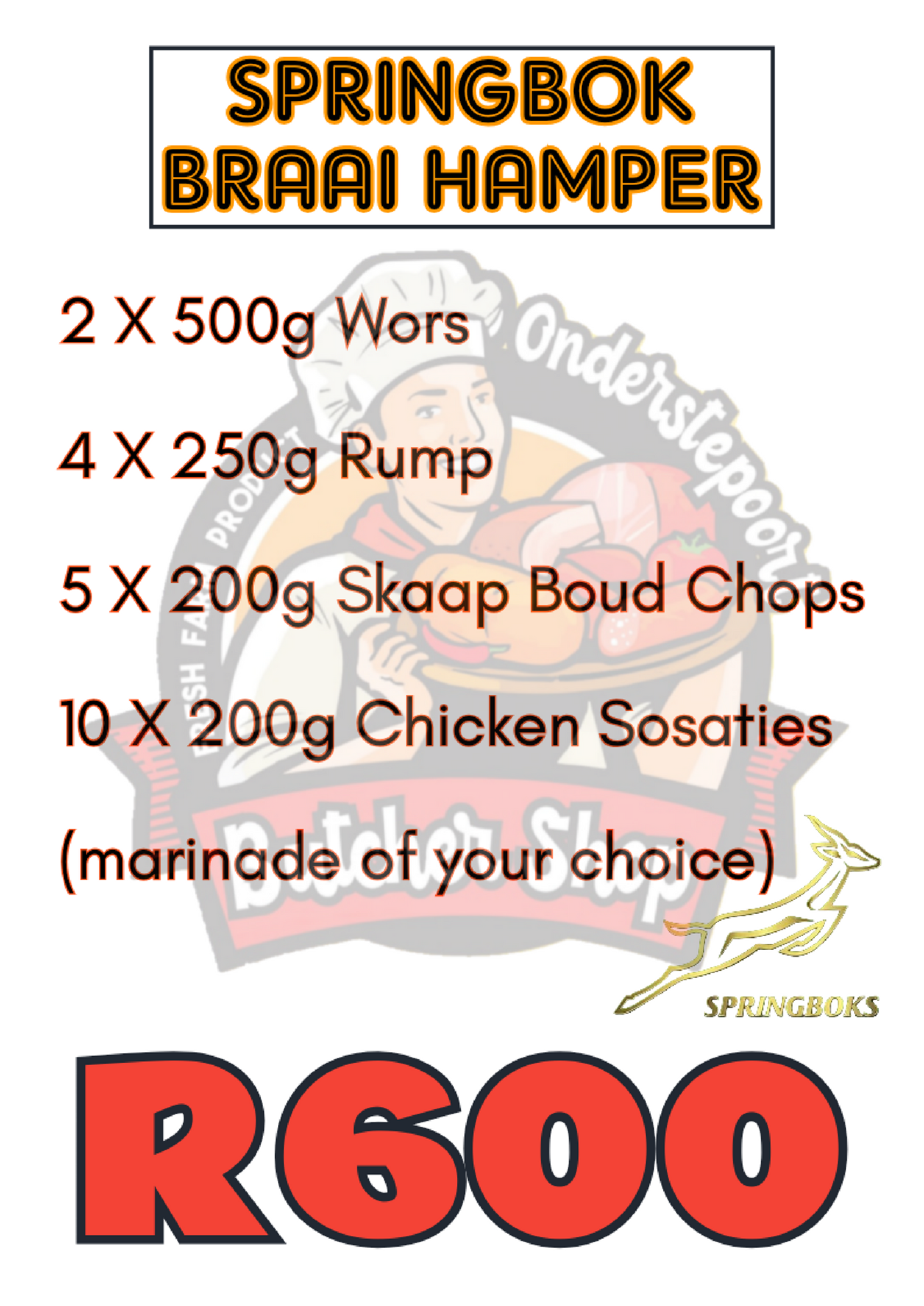 SPRINGBOK BRAAI HAMPER