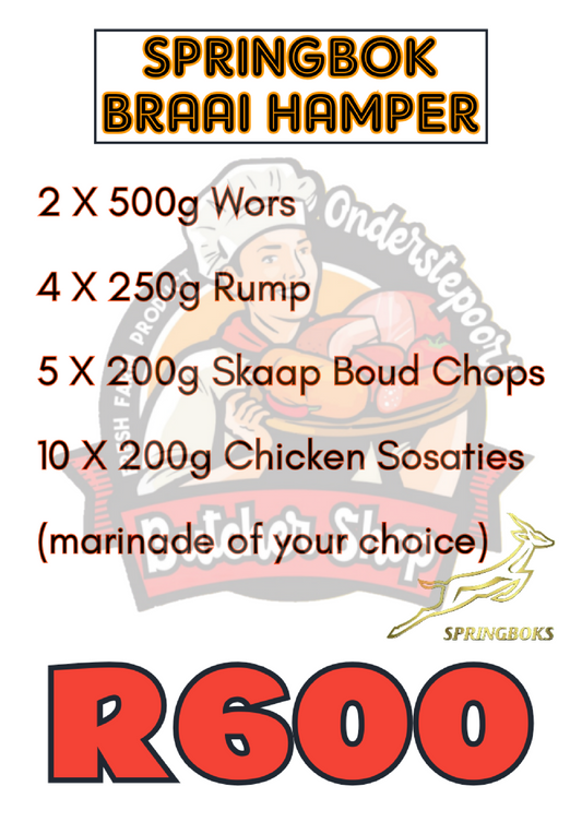 SPRINGBOK BRAAI HAMPER