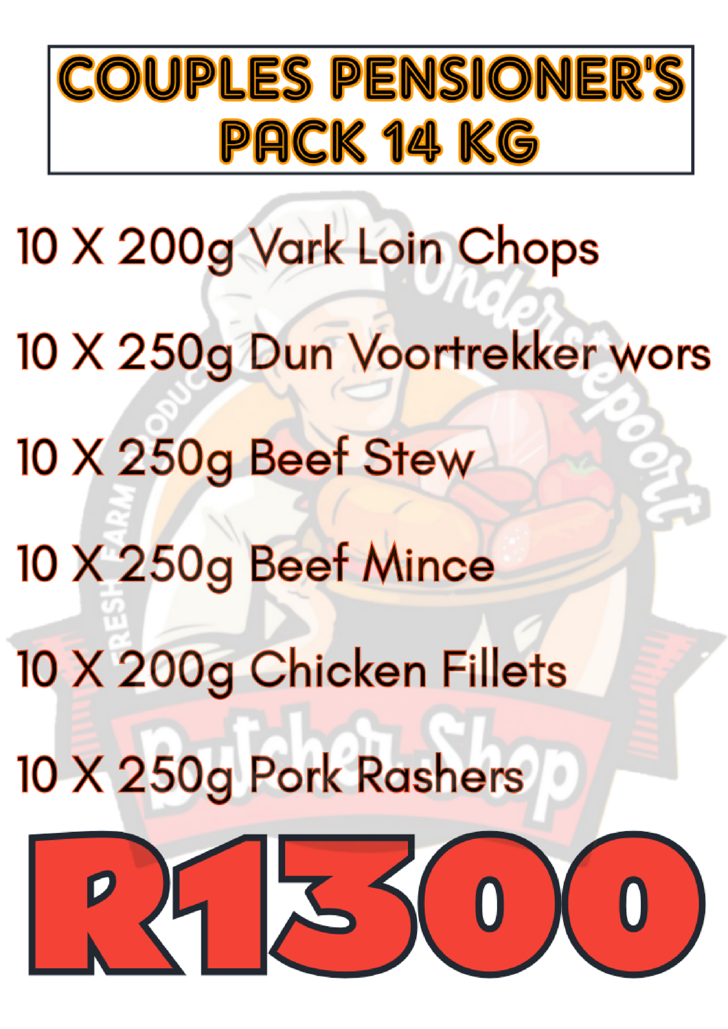 COUPLES PENSIONERS PACK 14KG