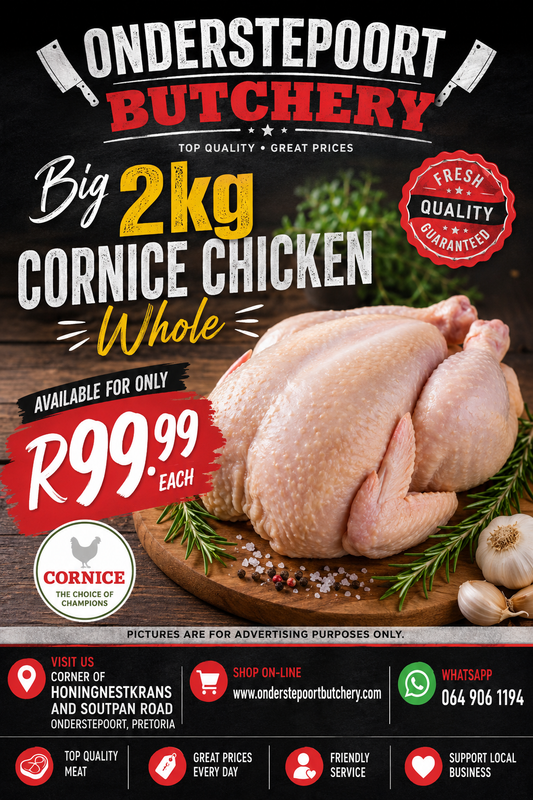 CHICKEN CORNICE WHOLE (1 x 2kg)