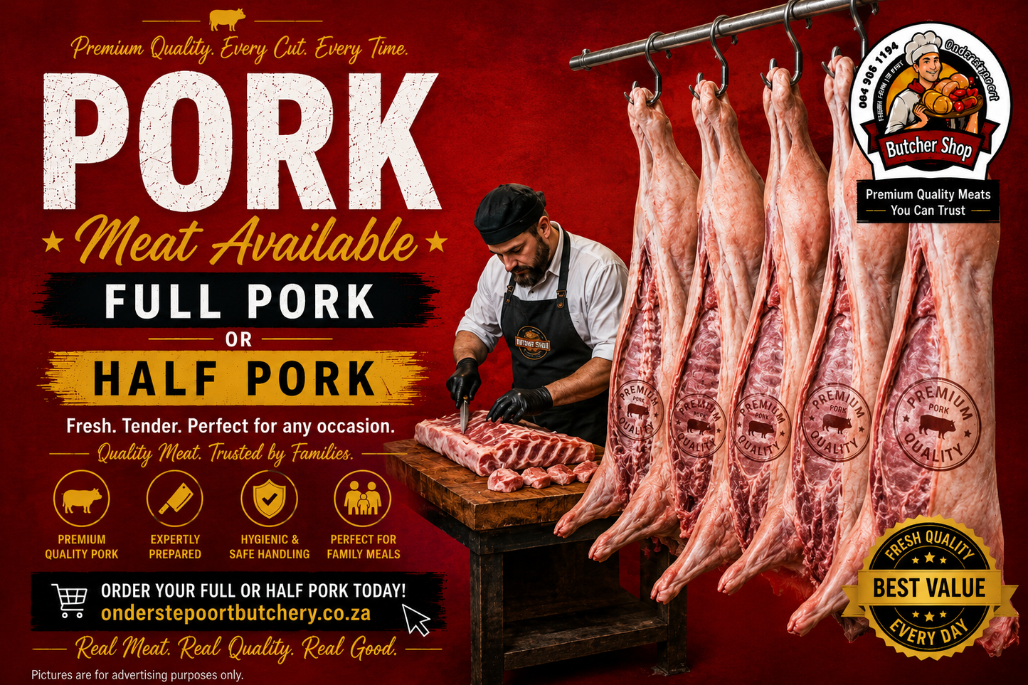 PORK FULL OR HALF