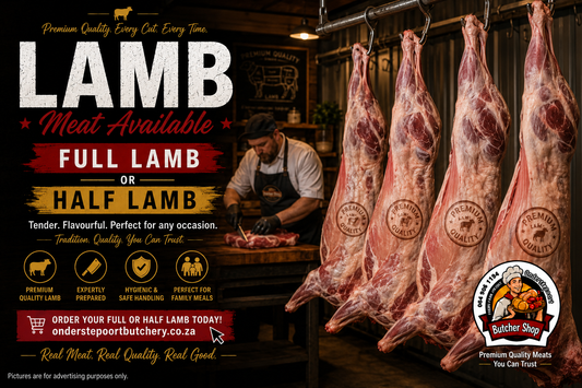 LAMB FULL OR HALF