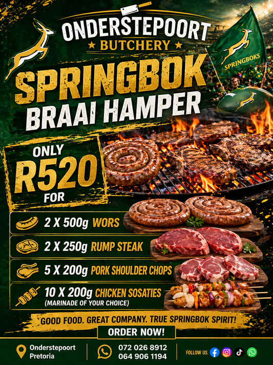MONTH PACK SPRINGBOK BRAAI HAMPER