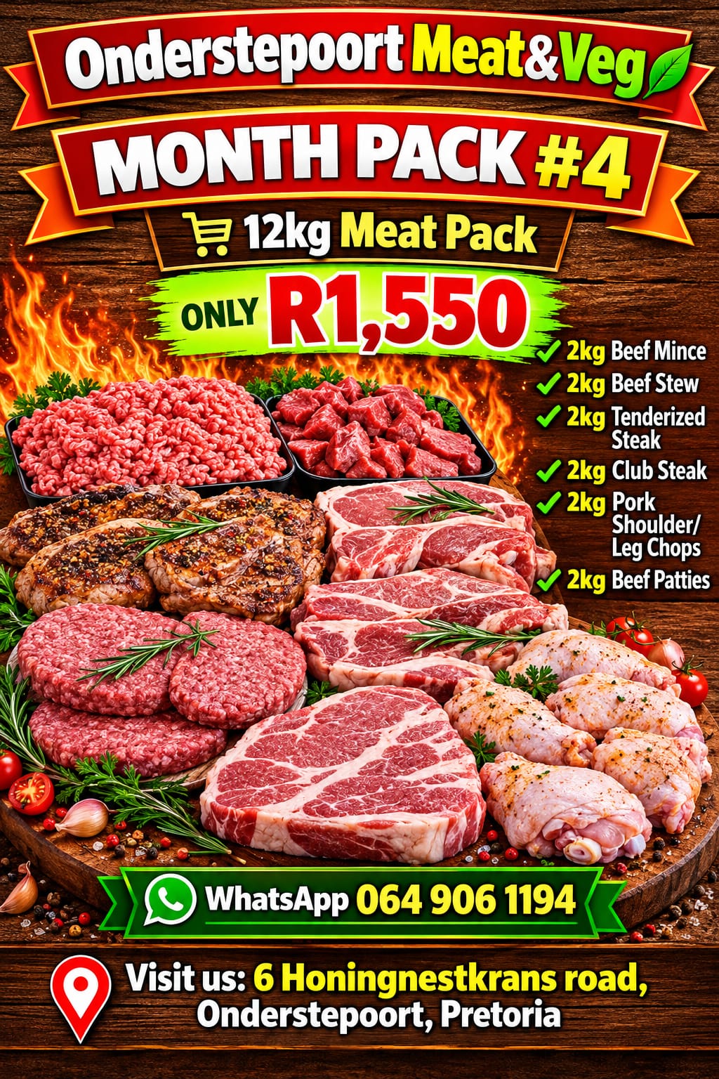 MONTH PACK # 4 (12KG)