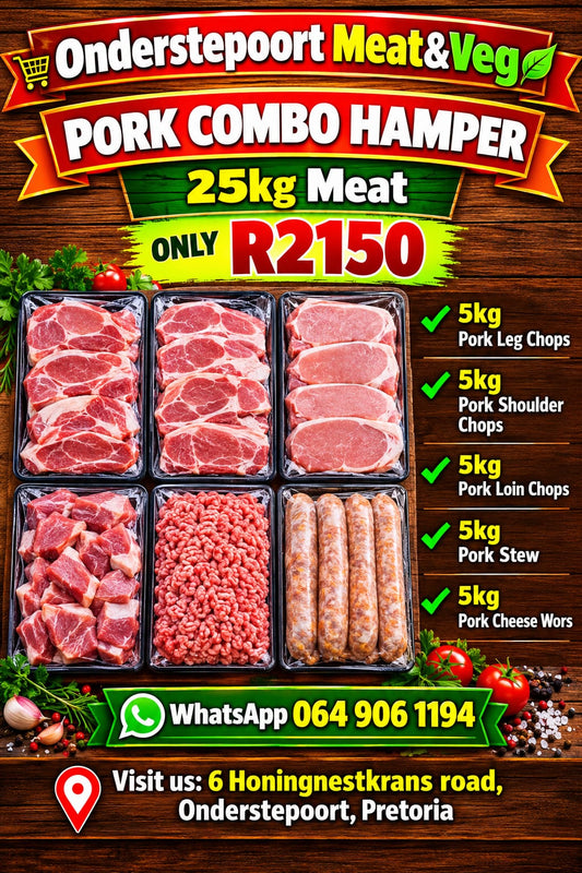 MONTH PACK PORK COMBO 25KG