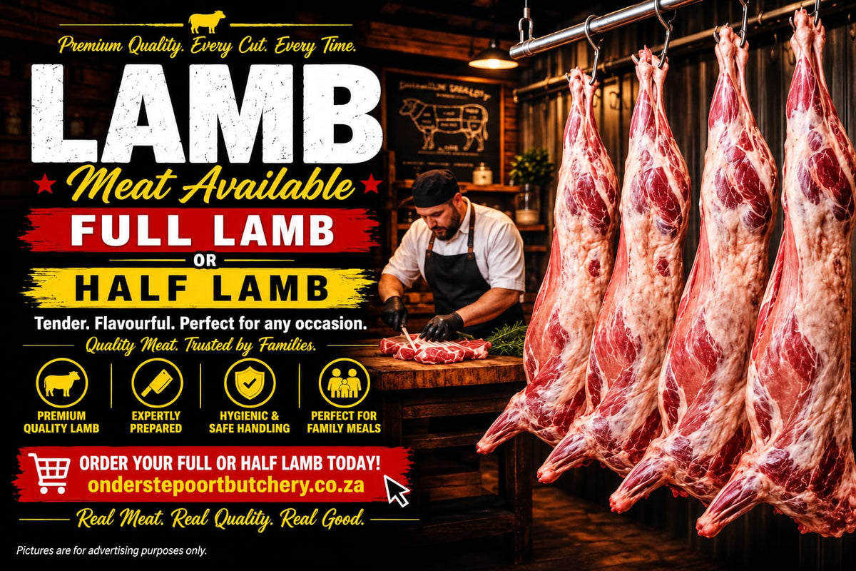 LAMB FULL OR HALF