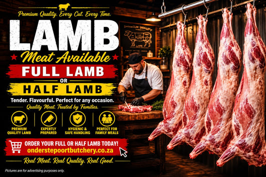 LAMB FULL OR HALF