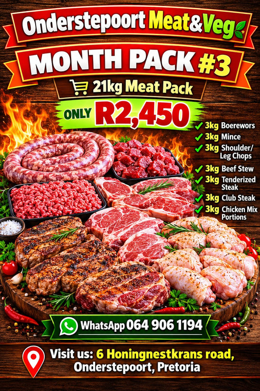 MONTH PACK # 3   (21kg)